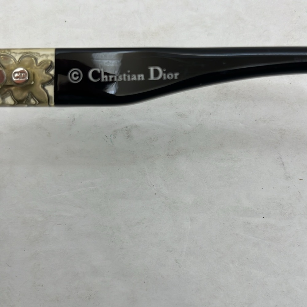 Christian Dior CD3775 Black w/ Rhinestone Eyeglasses or Sunglasses Frames Only - Picture 6 of 16